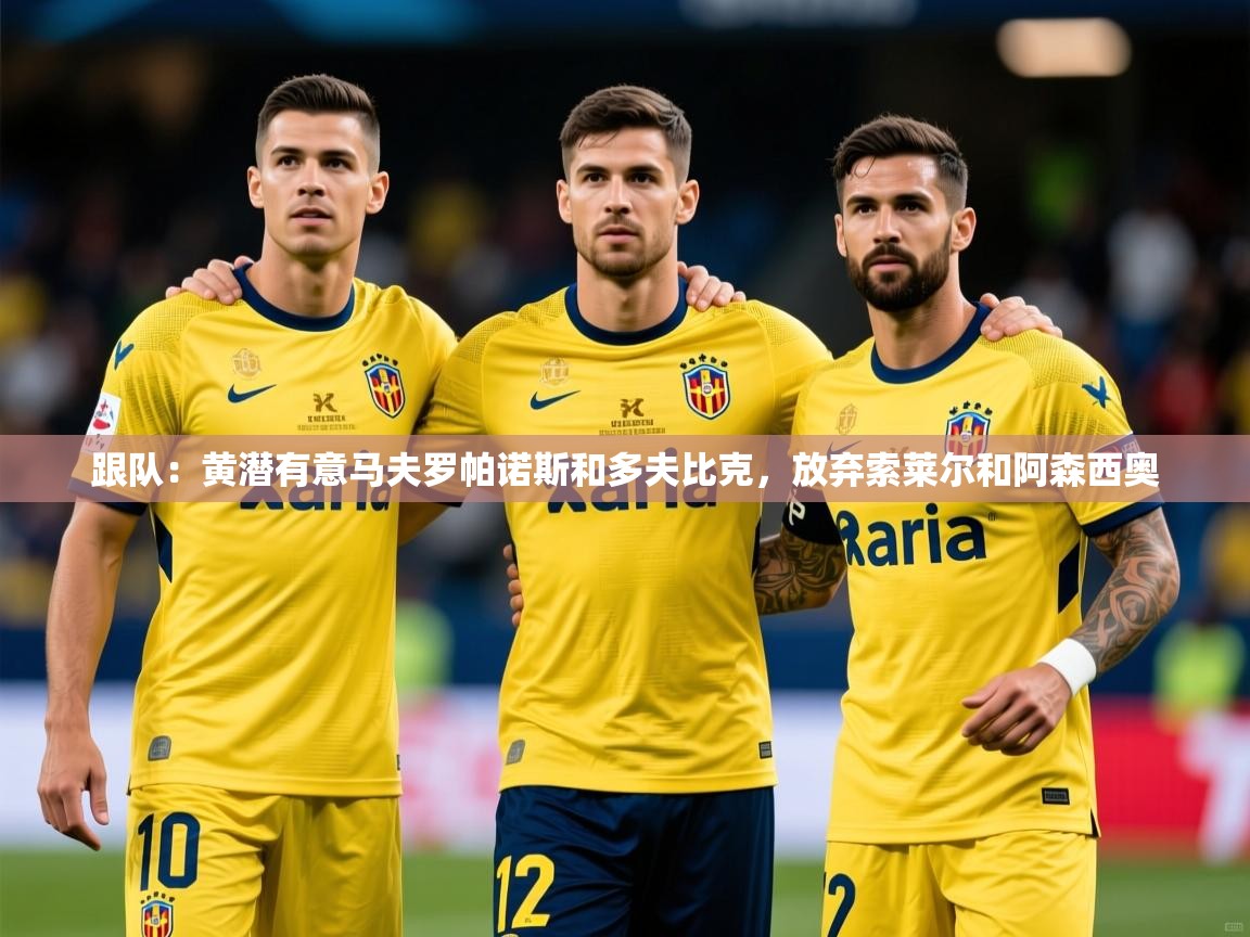 2025云开体育入口跟队：黄潜有意马夫罗帕诺斯和多夫比克，放弃索莱尔和阿森西奥  第2张