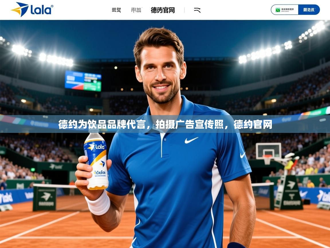 2025开云体育官网登录德约为饮品品牌代言，拍摄广告宣传照，德约官网  第3张