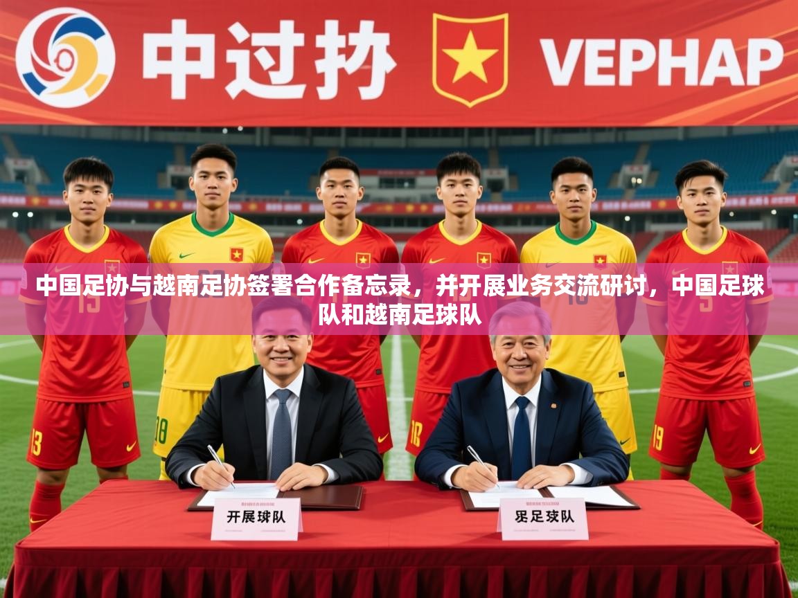 2025开云体育app官方中国足协与越南足协签署合作备忘录,并开展业务交流研讨,中国足球队和越南足球队 第2张